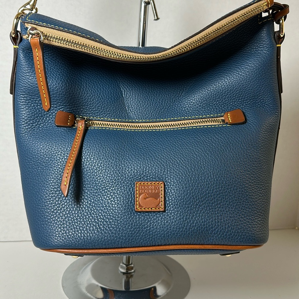 Dooney & Bourke Pebble Grain Sac - Jean - Picture 2 of 9